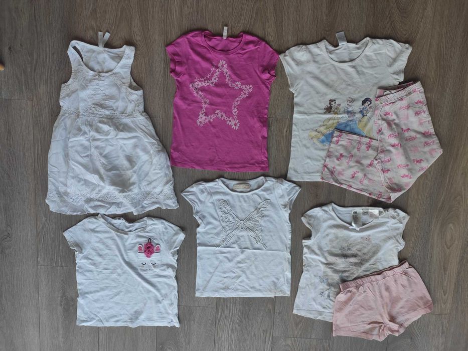 Lote verão menina 4-5A (Zara, benetton, Zippy)