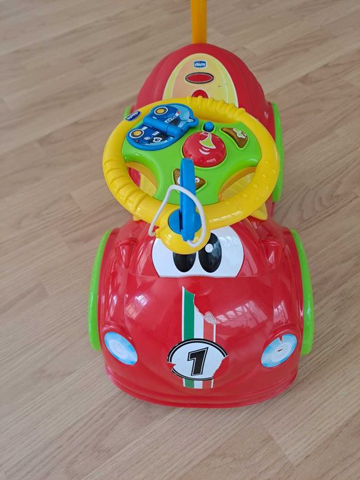 Cavalgavel Chicco 2 in 1 com música e pega