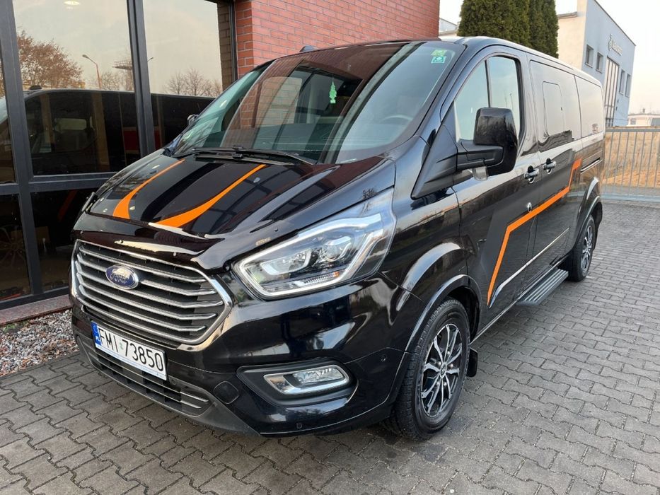 Ford Tourneo Custom 2.0 diesel / 185 KM / 8 miejsc / 6 biegów / zarej w PL / zadbany