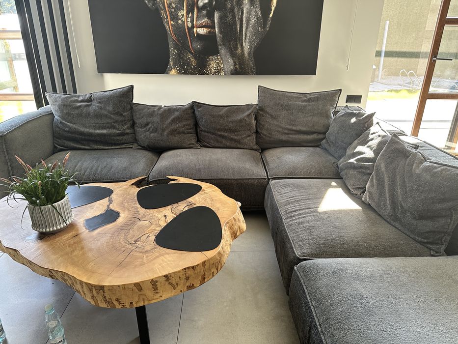 Duzy narożnik  szary