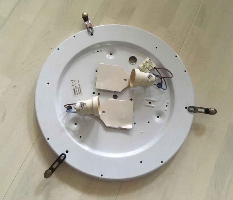 Plafon Lampa Sufitowa Kinkiet Klosz 2x 60W XL 40 cm