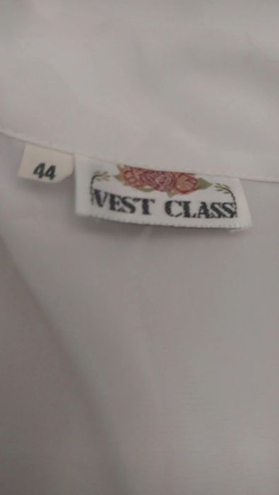 Camisa branca manga curta