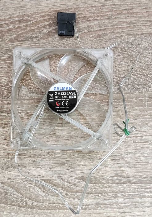 Wentylator PC Zalman molex 12 cm średnicy