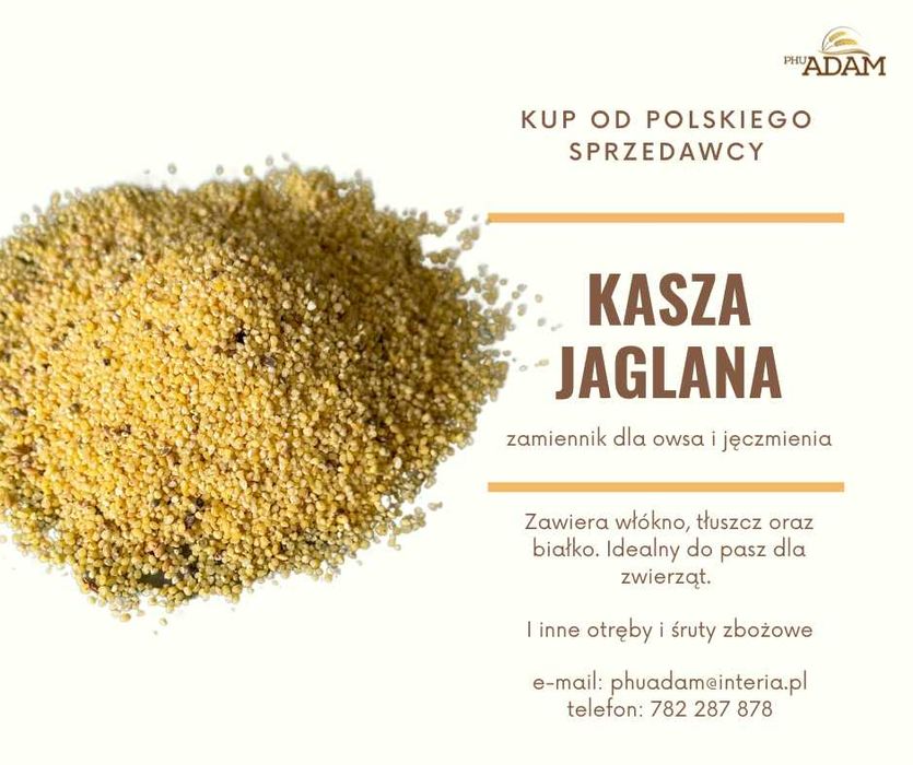 Otręby jęczmienne prosowe mieszane kukurydza śruta