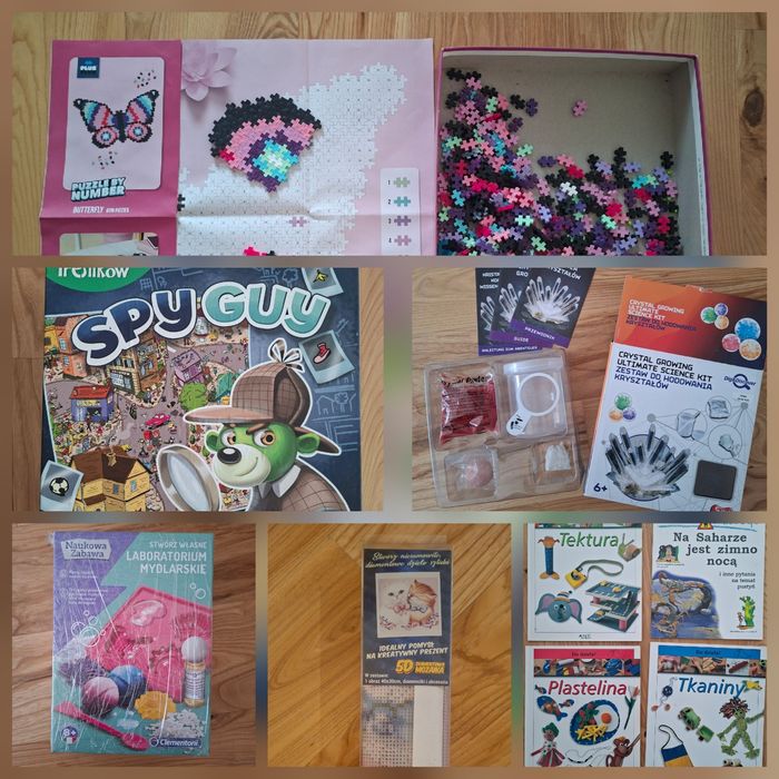 5 zestawów kreatywnych dla dzieci