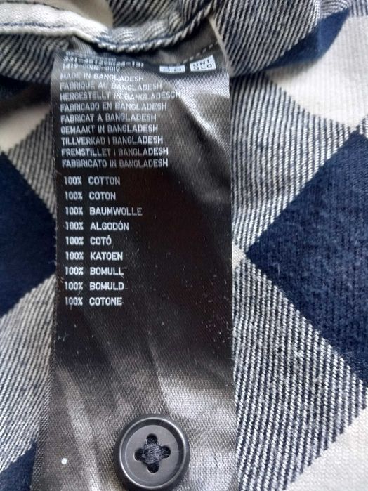 koszula flanelowa/ chłopieca 158