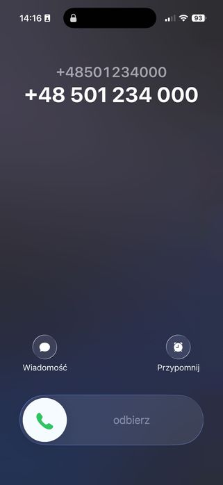 Platynowy numer telefonu