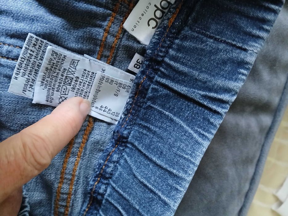 spodnie jeansowe 3/4 BPC rozm 38
