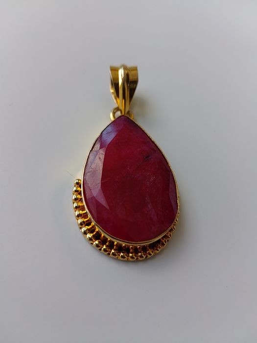 Підвіска рубін, вінтаж