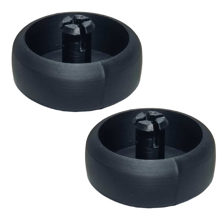 Kółko do turboszczotki do odkurzacza Rowenta Tefal X-Force Flex 2 szt.