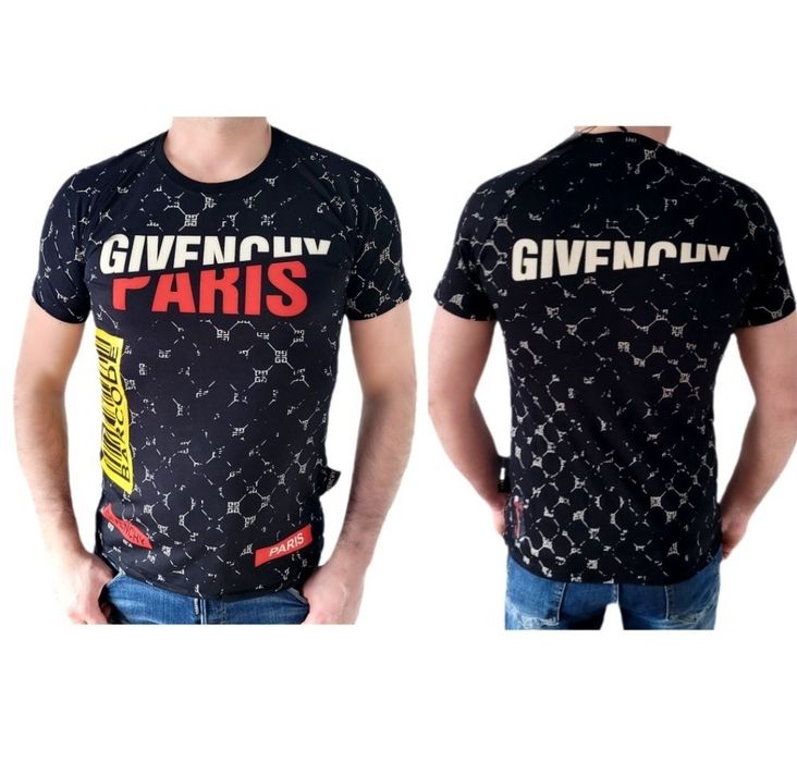 Koszulka T-Shirt  męski Givenchy Paris