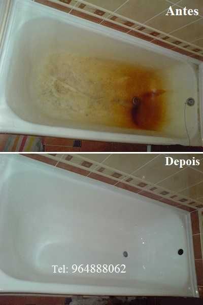 Banheira do ferro fundido, cerâmica, acrílico/fibra de vidro, . -» RENOVAÇÃO de Banheiras, PINTURA de Banheiras, ESMALTAGEM de banheiras