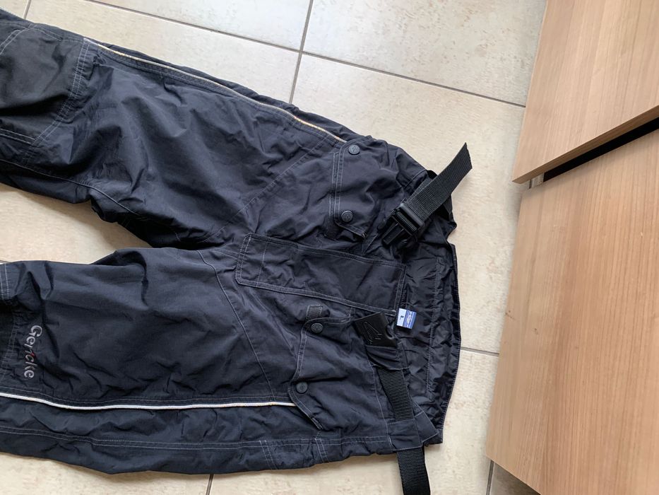 Spodnie motocyklowe HEIN GERICKE Hi dry L pas 88 cm protektory kolan