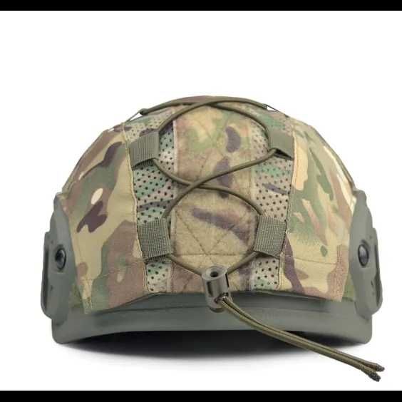Шолом тактичний FAST SPECPROM Team Wendy Олива НВМПЕ NIJ IIIA + кавер