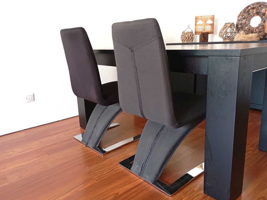 Mesa sala jantar + cadeiras