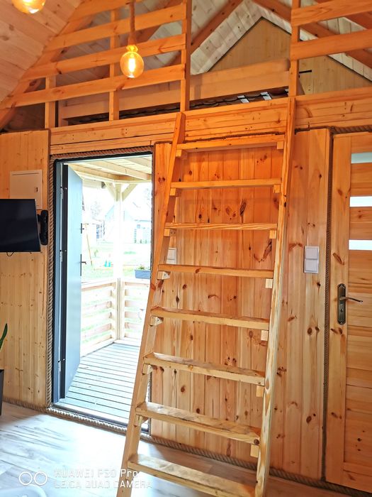 Domek z drewna Białogóra .Zapraszamy do rezerwacji na sezon 2026