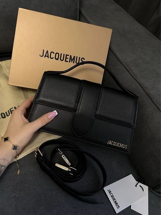 Torebka Jacquemus czarna skóra 25 cm