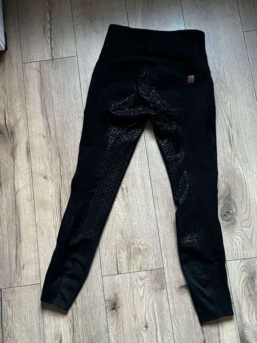 Czarne bryczesy HORZE rozmiar 38