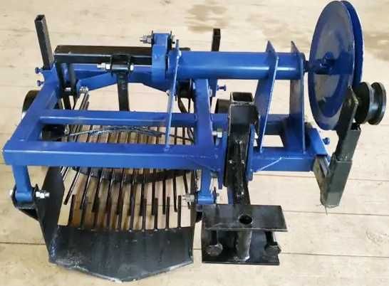 Картоплекопалка до мототрактора вібраційна копалка картоплі копач