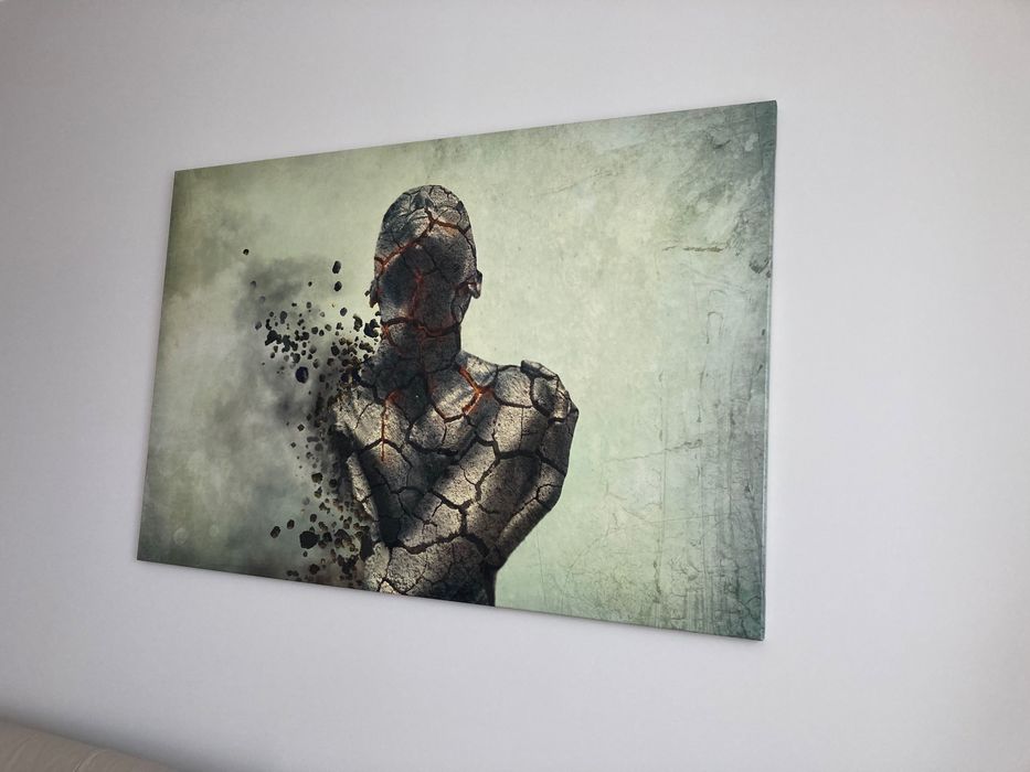 Obraz, Man of stone, duży, 80x120cm