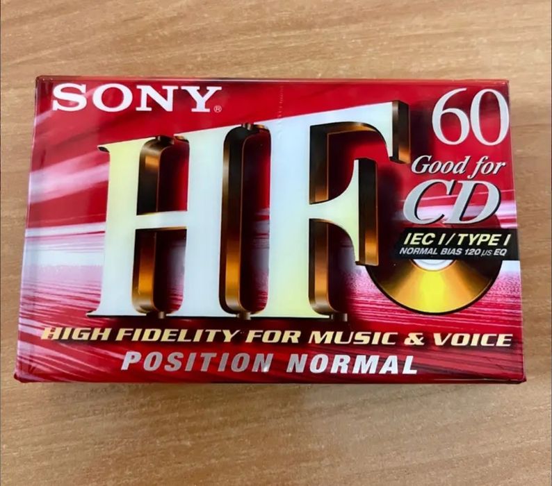 Cassetes Sony HF