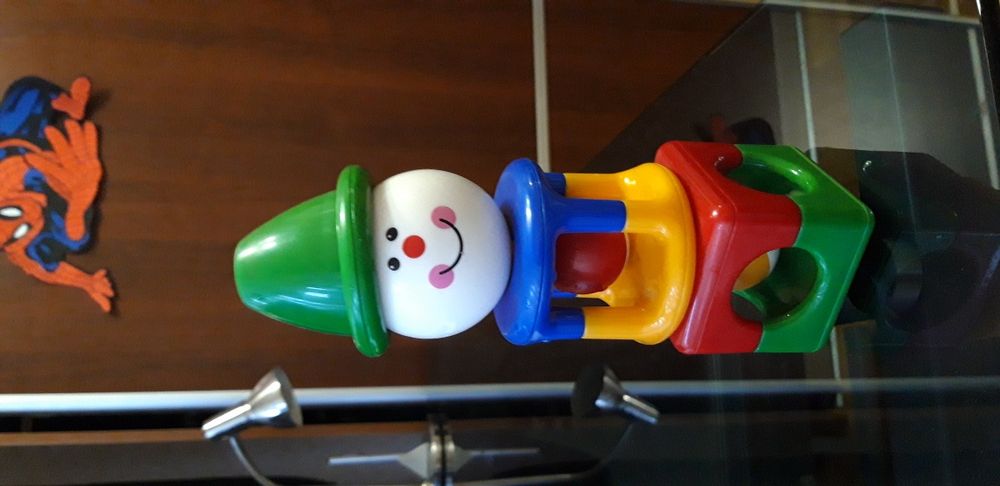 Пірамідка у вигляді клоуна Tolo Toys