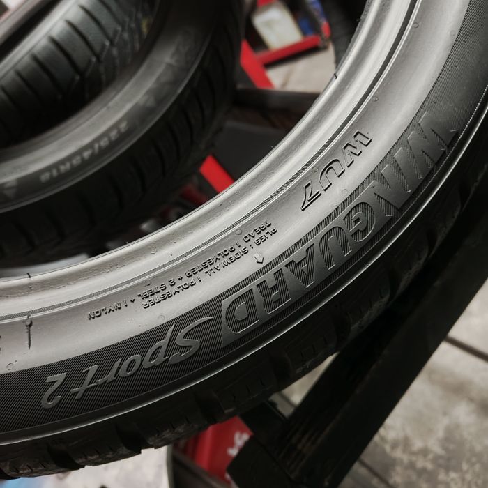 225/45/18 XL Sprzedam komplet opon zimowych Nexen