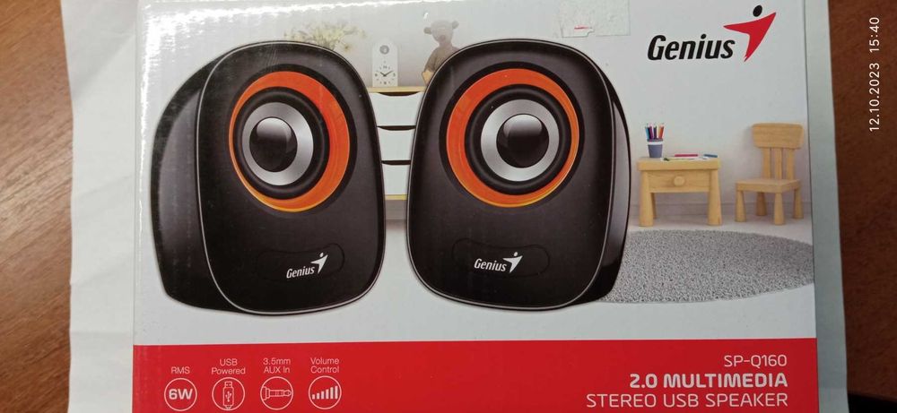 Акустическая система / колонки Genius SP-Q160-О для компьютера 6WUSB