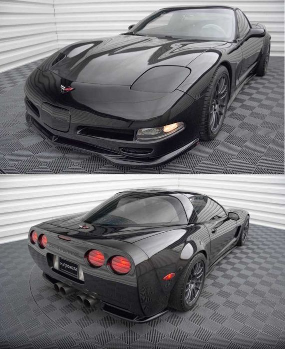 Тюнинг Chevrolet Corvette C5 обвес губа юбка сплиттер пороги диффузор