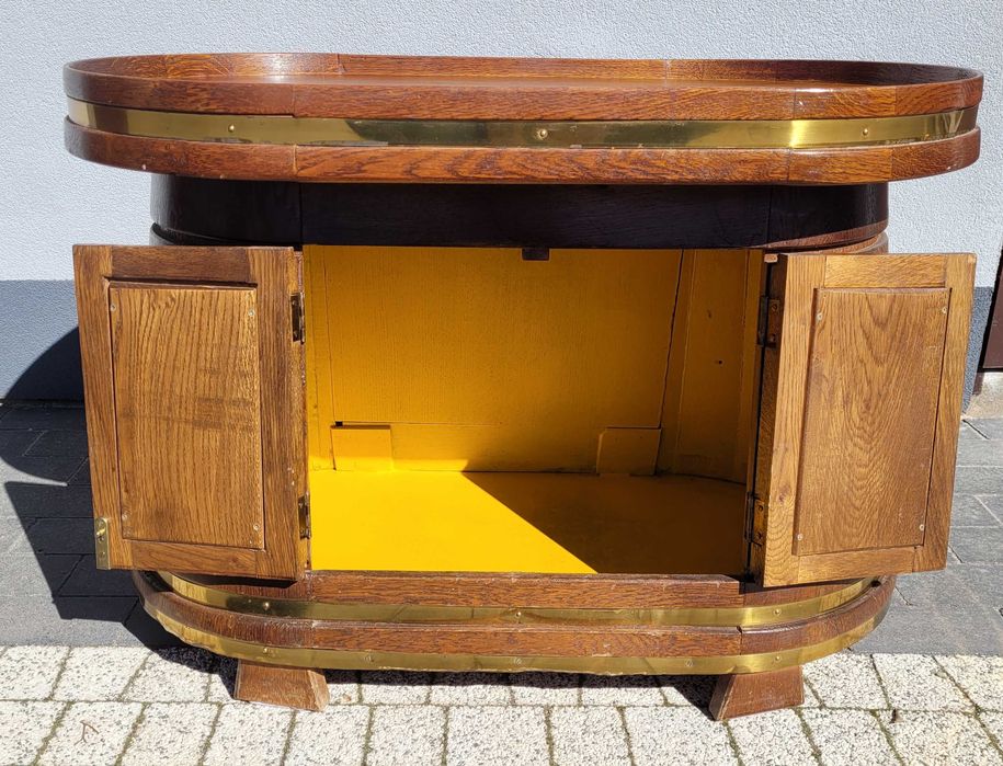 Dębowy barek - podwójna beczka