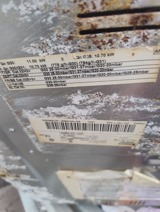 Газова варильна поверхня Hotpoint-Ariston 75 см (5 конфорок, нержавійка)