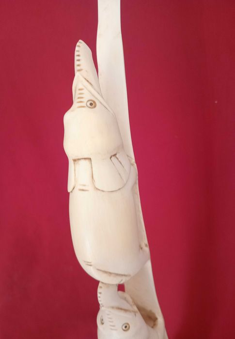 Peça presa de origem africana