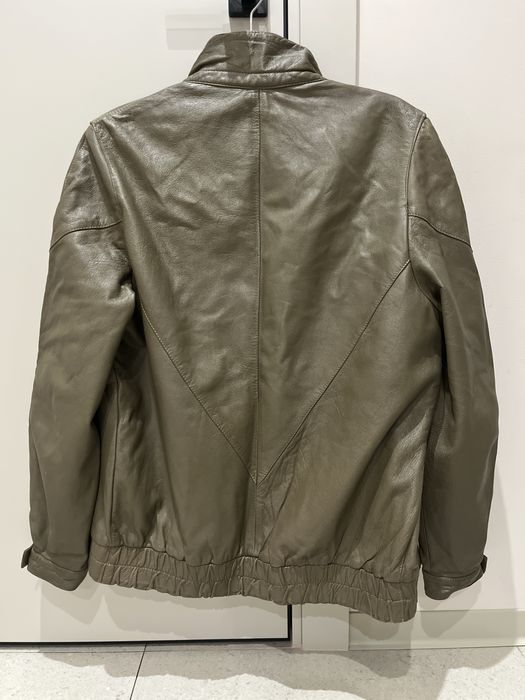 Бомбер натуральна шкіра