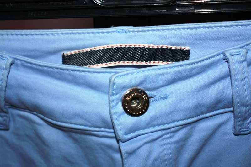 Calças azuis maya elásticas da MASSIMO DUTTI T. 36