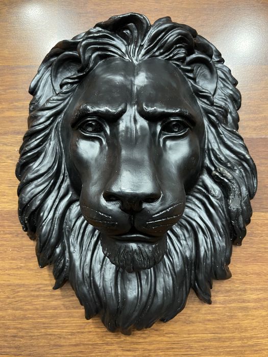Декор, интерьер, лев, голова льва