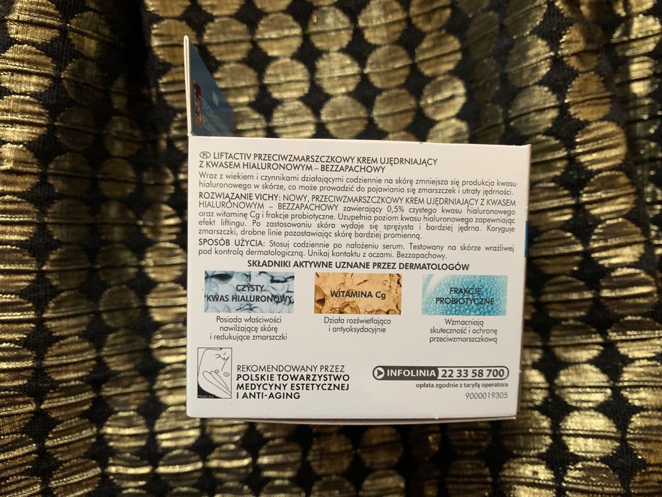 Nowy vichy Liftactiv ujędrniający bezzapachowy krem