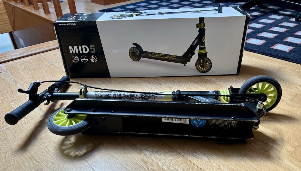 OXELO Trotinetes com Travão e Suspensão 6-9 anos