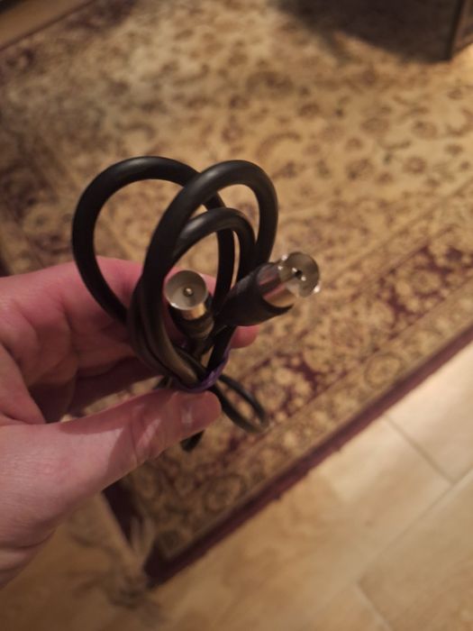 Kabel antenowy do TV lub starych komputerów Atari Commodore