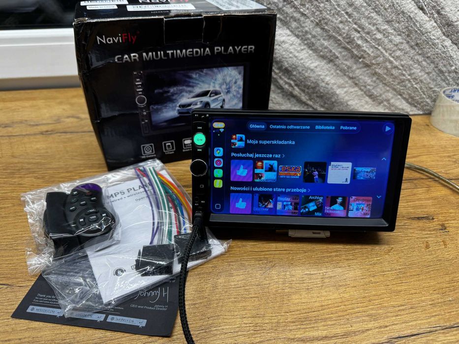 radio 2 din navifly carplay,android auto