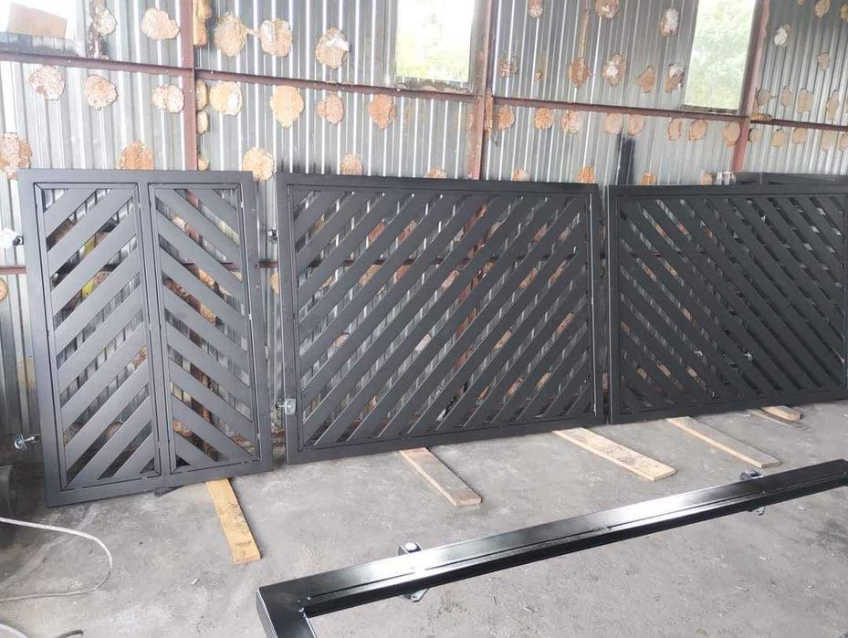 Bramy Palisadowe Solidne Możliwość Transportu