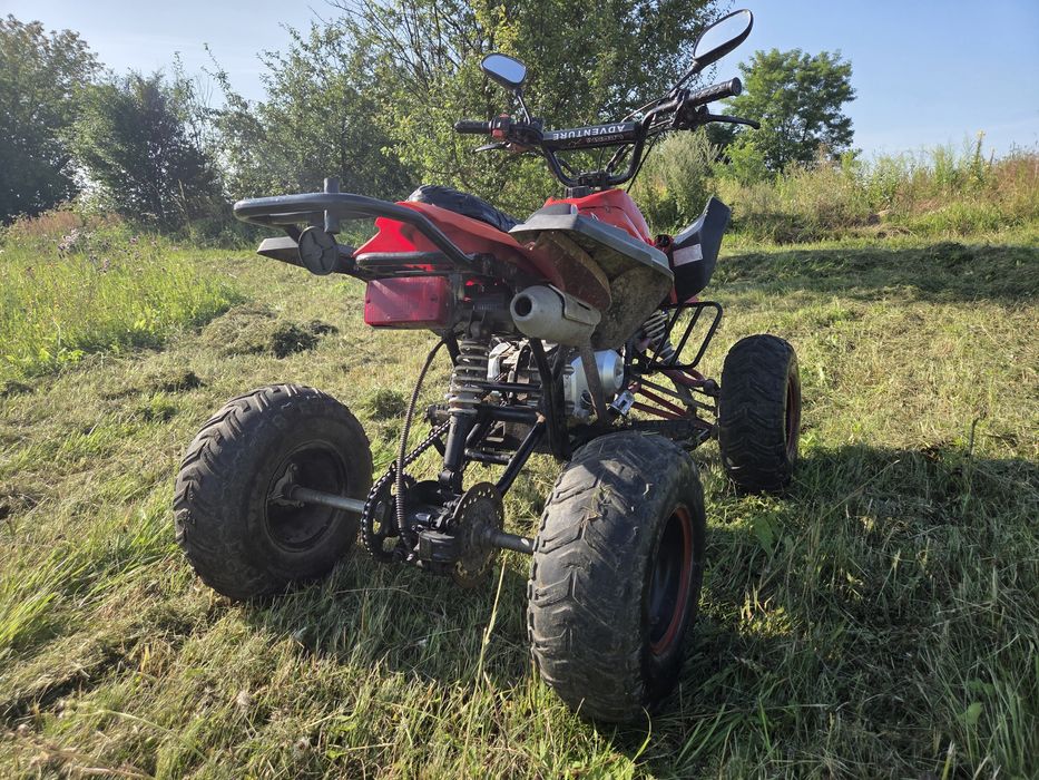 Quad 125cc ATV 1+1 kola 7 cali