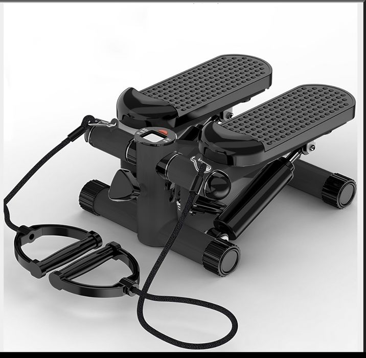 Тренажер степпер з еспандером та лічильником калорій RETOO