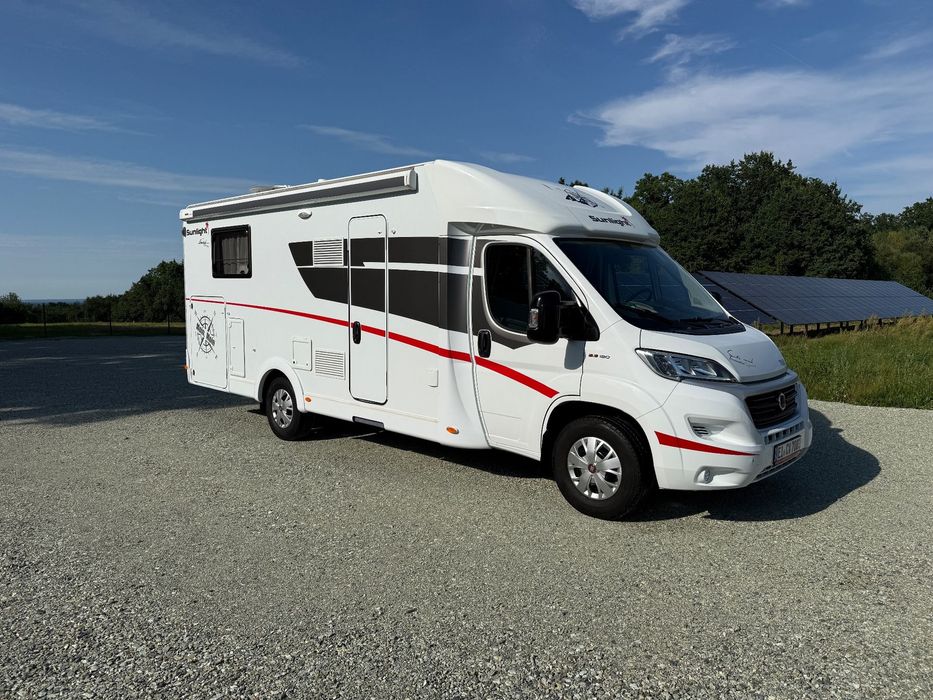 Fiat Ducato Sunlight T68 Capron  Automat | 2x Klimatyzacja | Satelita | 2x Solar | Markiza | DuoControl