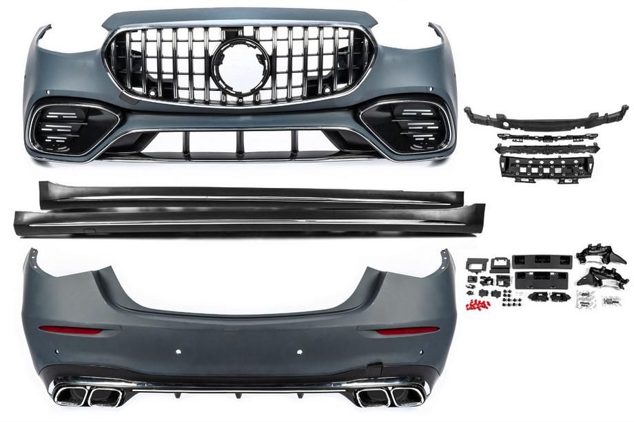 Обвес body kit бампер передний задний пороги Мерседес 223 S 63 AMG