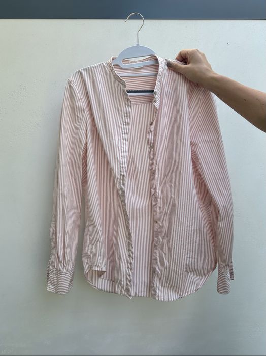 bawełniana koszula damska w paski Hugo Boss