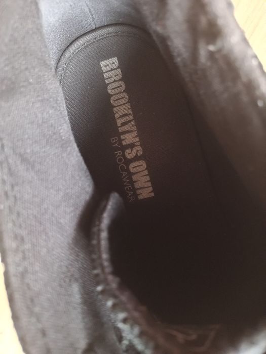 Brooklyn's own by Rocawear - czarne skórzane trampki 46