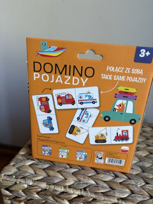 Domino pojazdy ukladanka
