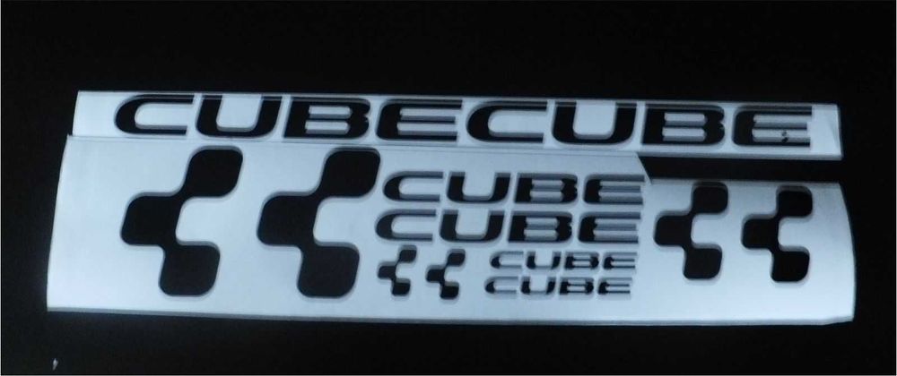 Cube autocolantes kit + oferta nome com bandeira/ grupo sangue
