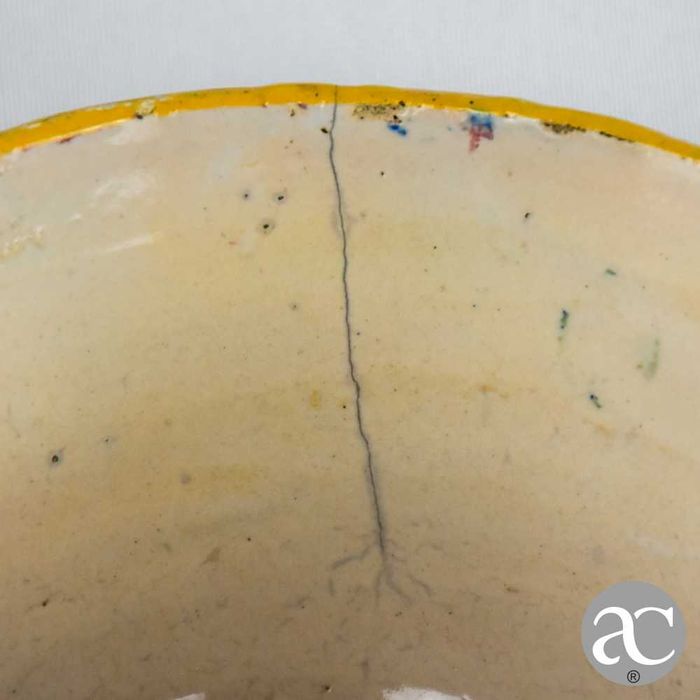 Tigela em faiança do Norte, séc. XIX