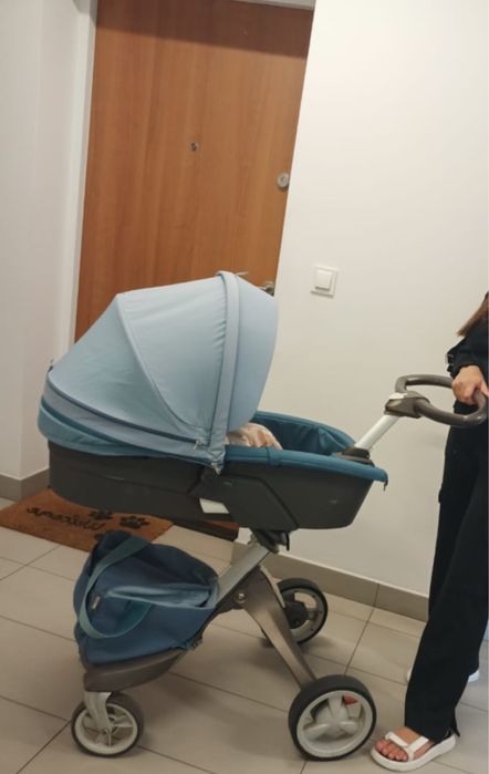 Wózek spacerowy + gondola STOKKE 2w1